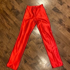 Vintage Bojeangles Nylon High-Waisted Pants
